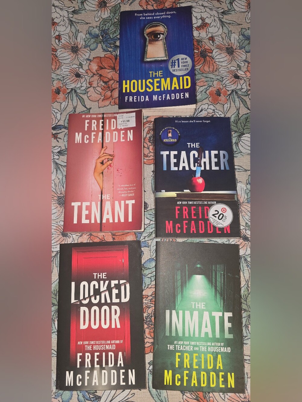 Freida McFadden Lot Of 5 Books